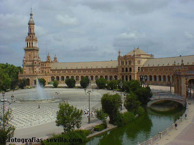 foto: Plaza de Espa&ntilde;a de Sevilla