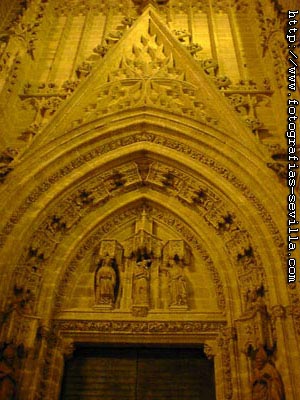 Catedral de Sevilla. Portada del siglo XIV Foto: Catedral de Sevilla