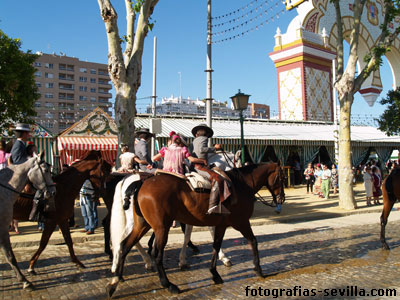 foto: Feria de abril de Sevilla