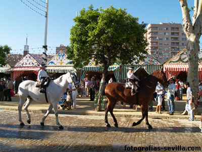 foto: Feria de abril de Sevilla