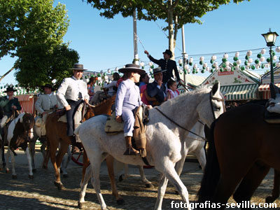 foto: Feria de abril de Sevilla