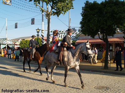 foto: Feria de abril de Sevilla