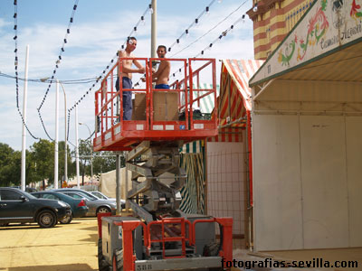 foto: Feria de abril de Sevilla