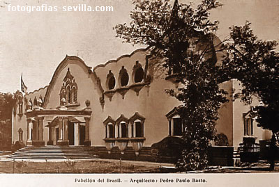 foto: pabellón de Brasil de la Exposicin Iberoamericana de 1929